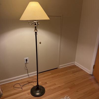 Brass Three Way Floor Lamp (GB-BM)