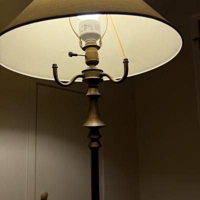 Brass Three Way Floor Lamp (GB-BM)
