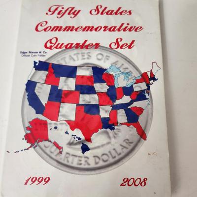 50 US States Quarters Set in Booklet
