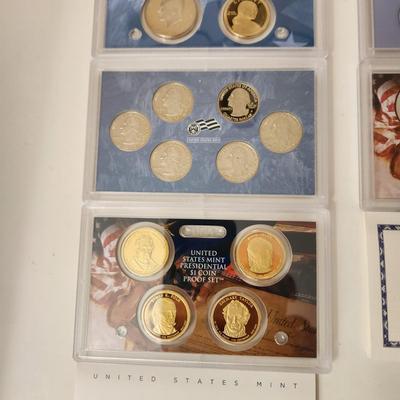 United States Mint Proof Sets 2009,2010,2011 w COA