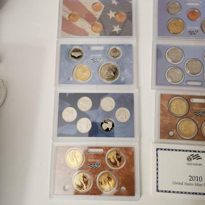 United States Mint Proof Sets 2009,2010,2011 w COA