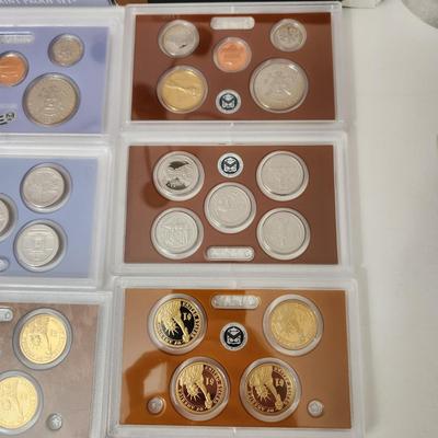 United States Mint Proof Sets 2009,2010,2011 w COA