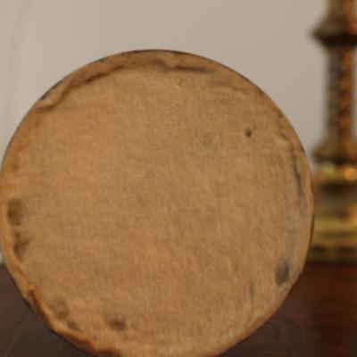 Pair of Candlesticks with 18" Glass Hurricane Shades