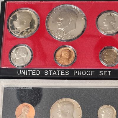 Lot of United States Mint Proof Sets 1976, 1983, 2003, 2 of 2007, 2008