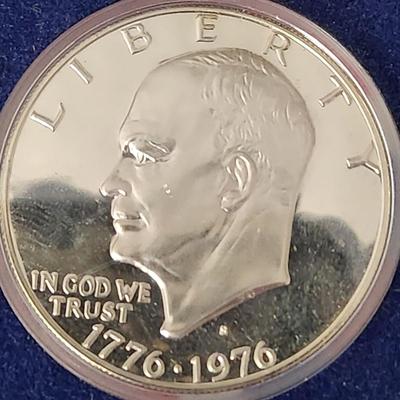 U.S. Mint 1976 Bicentennial Silver Proof Set + 1982 Silver George Washington Half Dollar