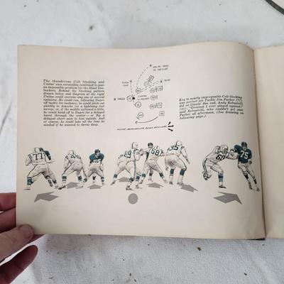 Baltimore Colts Trash Can & Booklet The best Football Game Ever