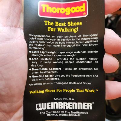Thorogood Weinbrenner Shoe Men's 8 D Patent Leather Formal USA