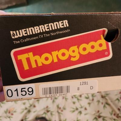 Thorogood Weinbrenner Shoe Men's 8 D Patent Leather Formal USA