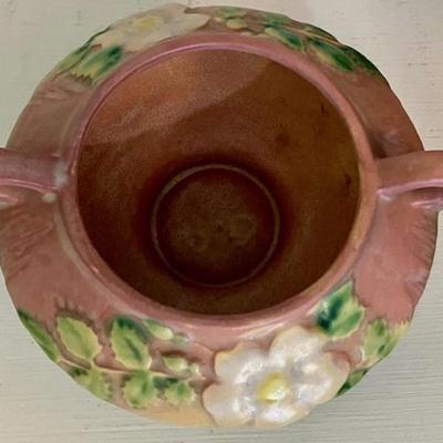 Vintage Roseville Pottery Double Handled Bowl 1940's