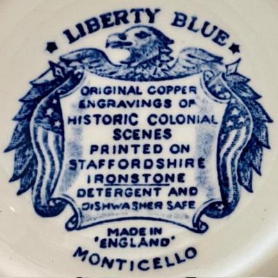 Lot Of Liberty Blue China (England)