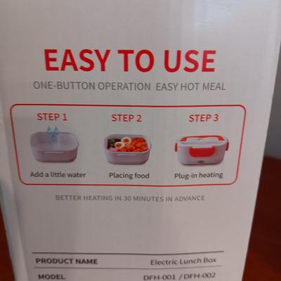ELECTRIC LUNCHBOX AND PORTABLE BREEZY AIR COOLER