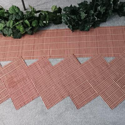 71" REED TABLE RUNNER WITH 8 MATCHING PLACEMATS PLUS 2 FAUX GREENERY VINES