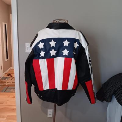MEN'S WILSON QUALITY LEATHER USA JACKET SIZE XL