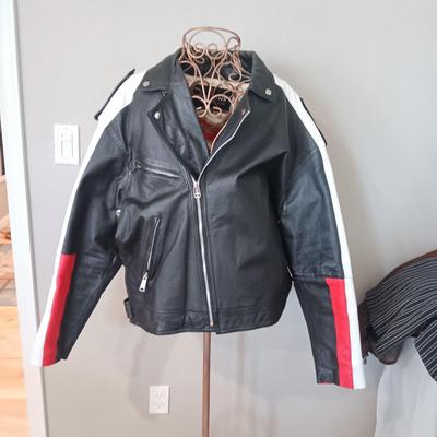 MEN'S WILSON QUALITY LEATHER USA JACKET SIZE XL
