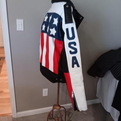 MEN'S WILSON QUALITY LEATHER USA JACKET SIZE XL