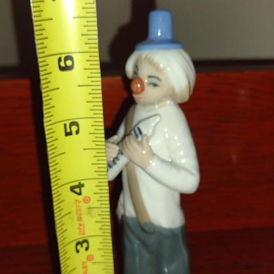 Three Porcelain Clown Figurines