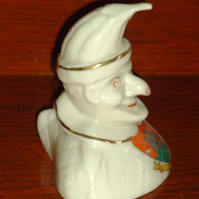 Three Porcelain Clown Figurines