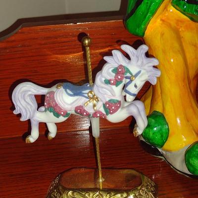 Collection of Home Decor- Clown and Carousel Horses