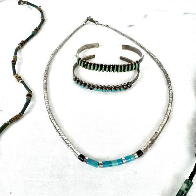 1244 Various Costume & Silver Jewelry