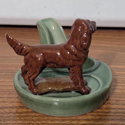 Vintage Wade Spaniel Dog Pipe Holder