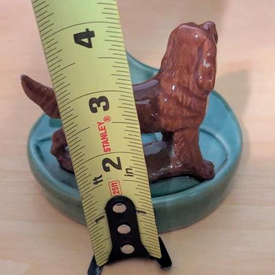 Vintage Wade Spaniel Dog Pipe Holder
