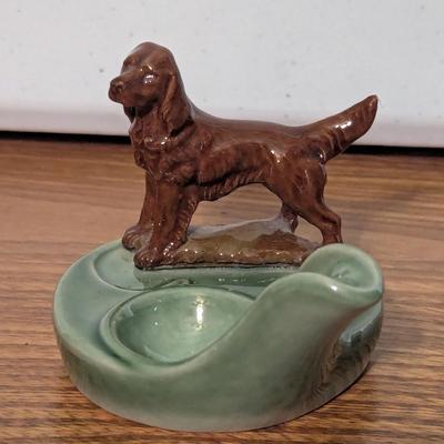 Vintage Wade Spaniel Dog Pipe Holder