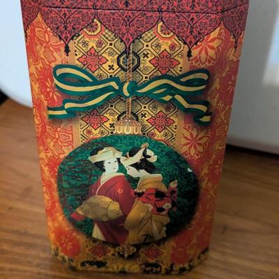 Antique Chinese Mudman Feathers White Sage Incense Sticks