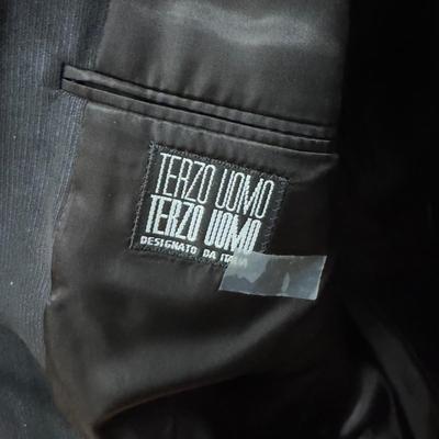 1256 Lot of Men's Dress Shirts With Suits and Pants