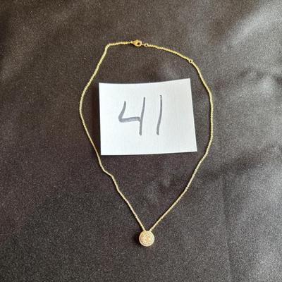 Gold Tone Necklace