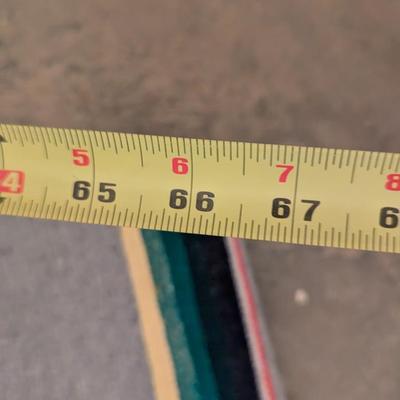 Vintage Saltillo Striped Cotton Wool Serape Hot Rod Long Skinny Blanket / Mexican Southwest Ranch Style Rainbow Shawl Fringe