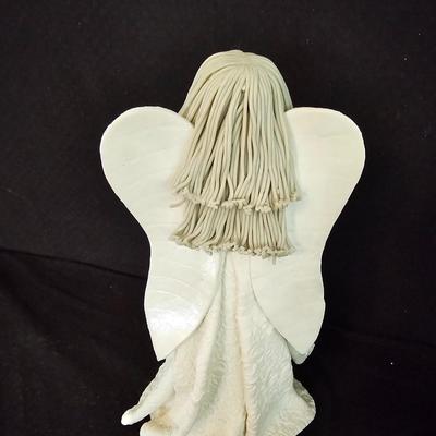 Angel figures - RAZ Blanche Guardian Granny by Doug Harris and Kneeded Angels Peace $ 6203 Pavilion Gift Co.