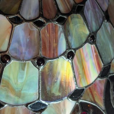 Tiffany Style Stained Glass Table Lamp