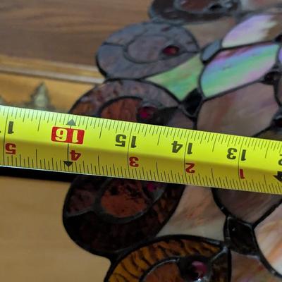 Tiffany Style Stained Glass Table Lamp