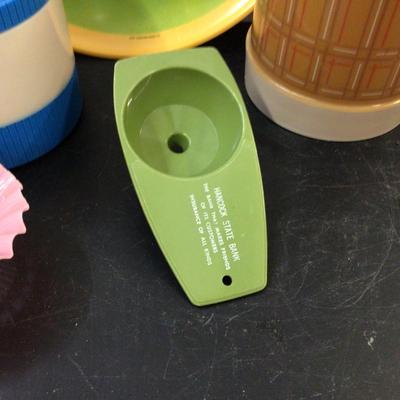 McDonald Plates, Aleddin Thermos, Egg Separator, Cup Cake Liners