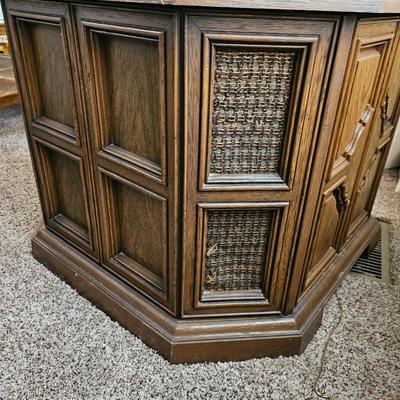 Rare Working 1970s Magnavox Drum Console Stereo end tables one with stereo - one with speakers - WORK Great! With original paperwork and...