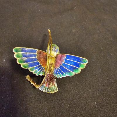 Wooden hummingbird - glass blown Hummingbird - Hand painted original floral art - and more Hummingbirds