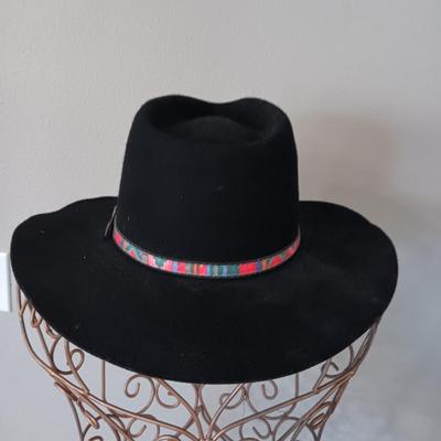 MEN'S SILVER CANYON BLACK FELT WESTERN HAT (XL)