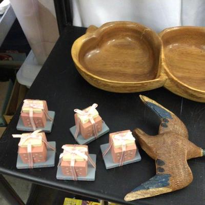 Vintage MCM Wood Lot