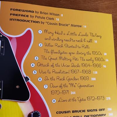 "ROCK & ROLL AND THE BEAT GOES ON" COFFEE TABLE BOOK