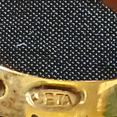 Two ladies' rings - Engagement bands - Size 8