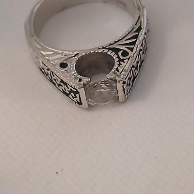 Silver-toned Jewlery earrings, Necklaces and a beautiful ring