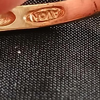 Two gold-toned rings Bling fun!