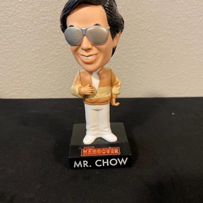 TALKING BOBBLE HEAD MR. CHOW FROM THE HANGOVER MOVIE
