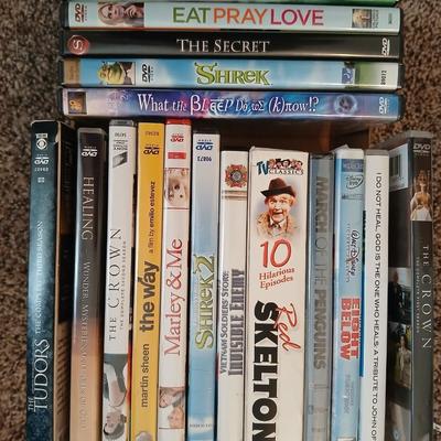 Movies on DVD - a few are brand new - never opened!