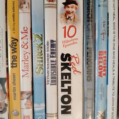 Movies on DVD - a few are brand new - never opened!
