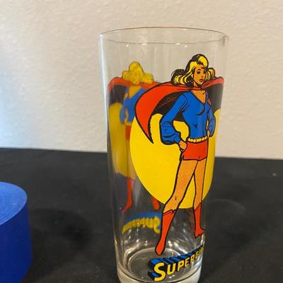 1976 SUPERGIRL PEPSI, PINT GLASS