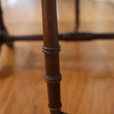 Vintage Drop Leaf Side/Accent Mahogany Table