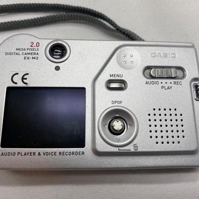 CASIO EX-M2 WEARABLE CARD CAMERA 2.0 MEGA PIXEL