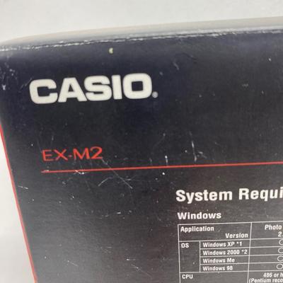 CASIO EX-M2 WEARABLE CARD CAMERA 2.0 MEGA PIXEL