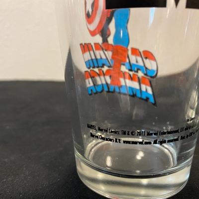 CAPTAIN AMERICA, THE AMAZING SPIDER-MAN AND INCREDIBLE HULK PINT GLASSES